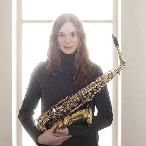 Astrid Tison - Lid van het Odeon saxofoonkwartet